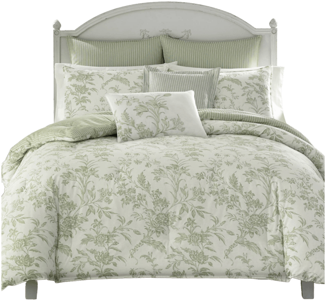 Natalie Cotton Reversible 2-Pc. Duvet Cover Set, Twin