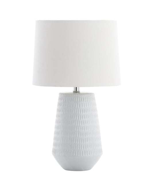 Stark White Table Lamp