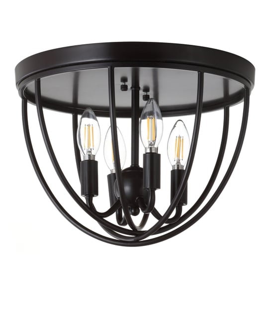 Peter 13.75" Metal Led Flush Mount