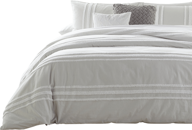 Chenille Stripe 3-Pc. Comforter Set, King