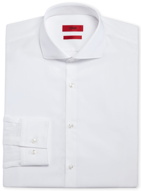 Boss white dress clearance shirt