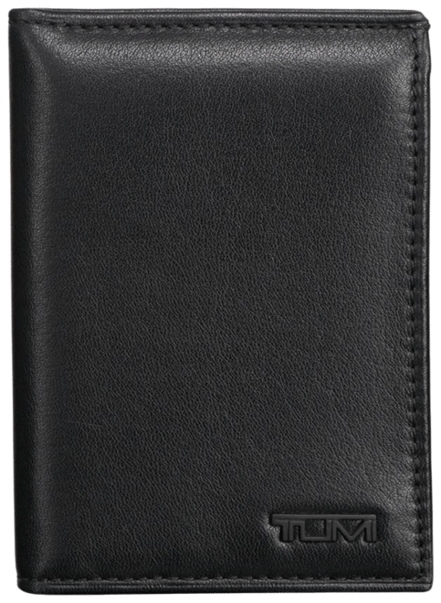 Tumi delta leather outlet wallet