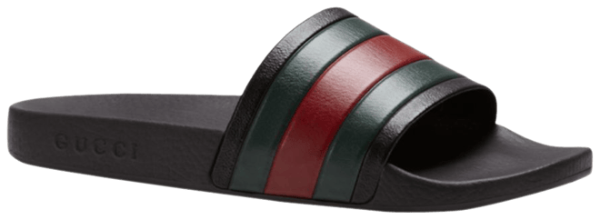 gucci clear slides