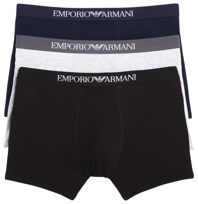 Emporio Armani underwear 3 Pack black / marine / white Multi-colored on  SALE