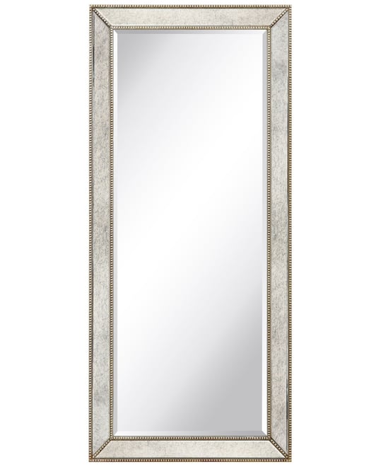 Solid Wood Frame Covered with Beveled Antique Mirror Panels