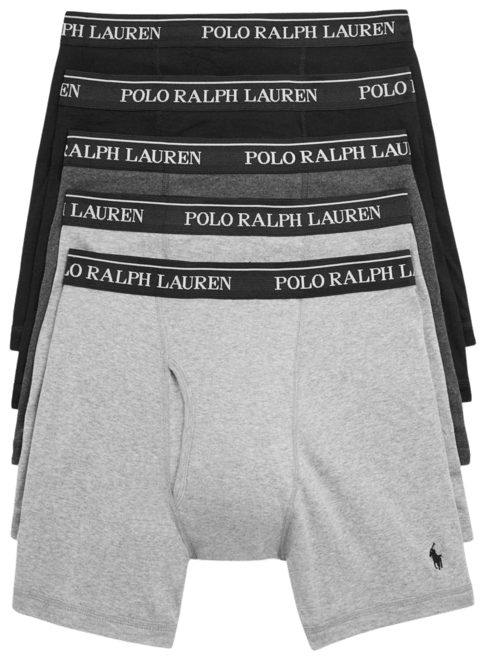 Polo Ralph Lauren Classic Fit Boxer Briefs - Pack of 5
