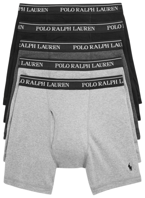 Solid Sammy Boxer Shorts 5 Pack Men - Black, White