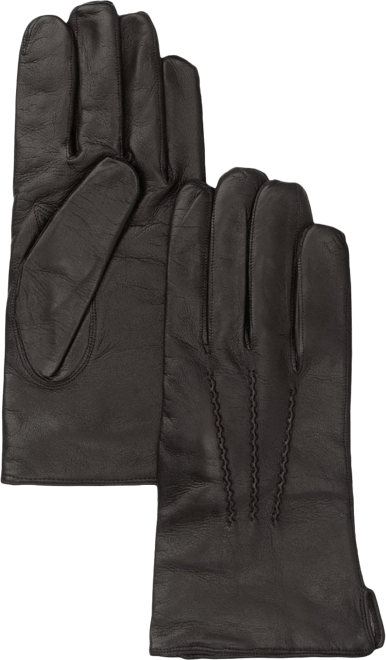 Deluxe Black Beaded Grip Gloves