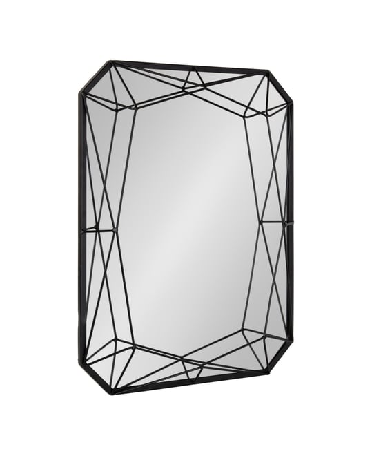 Closeout!  Keyleigh Rectangle Metal Accent Wall Mirror