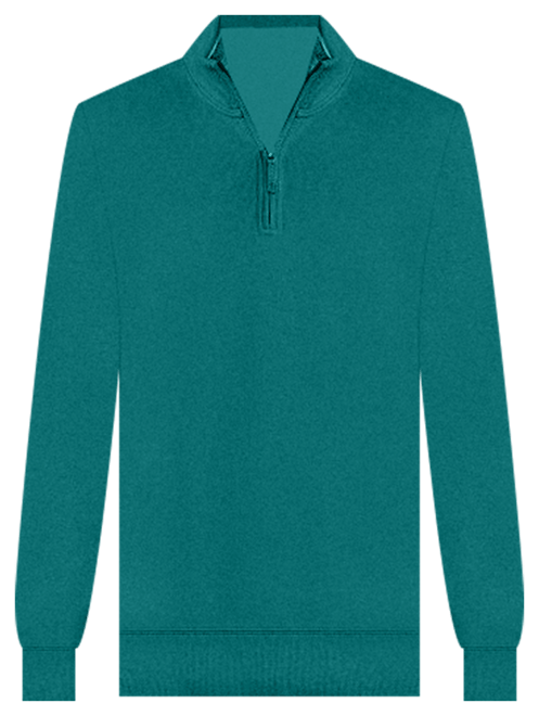 Club Room Men's Solid Classic-Fit French Rib Quarter-Zip Sweater