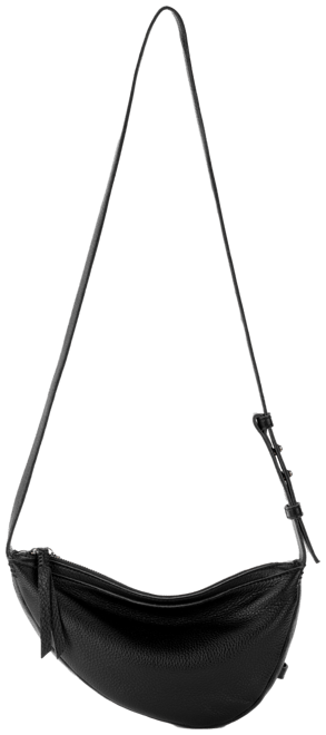 Black Pebble Leather Strap - Shoulder to Crossbody Lengths - 1 inch Wide -  Customize Length, Connector Style/Finish & Genuine Leather Color