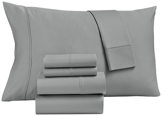 Brookline 1400 Thread Count 6 Pc. Sheet Set, California King, Exclusively at Macy's