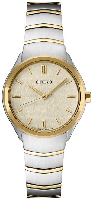 Women's Essentials Two-Tone Stainless Steel Bracelet Watch 30mm