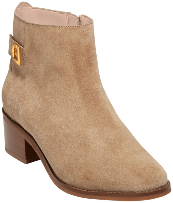 Herrnalise Women's Buckle High Heel Ankle Boots