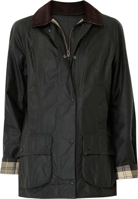 Sage Beadnell Wax Jacket Barbour