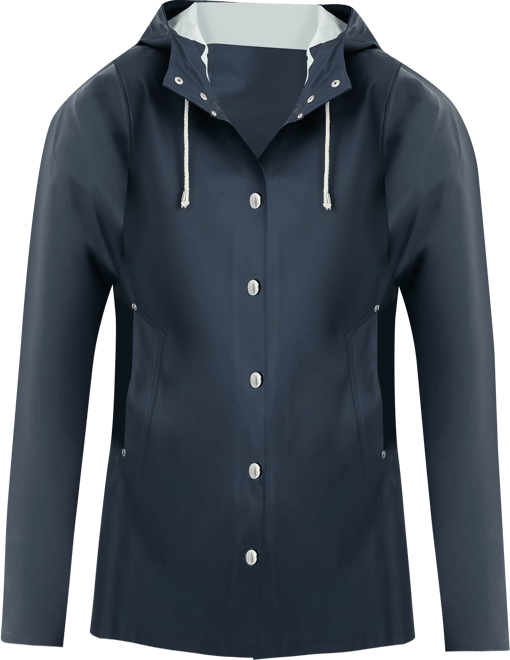 Navy Mosebacke Raincoat | Stutterheim
