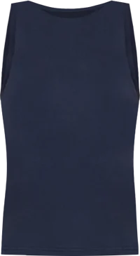 Navy Anthos Cotton Tank