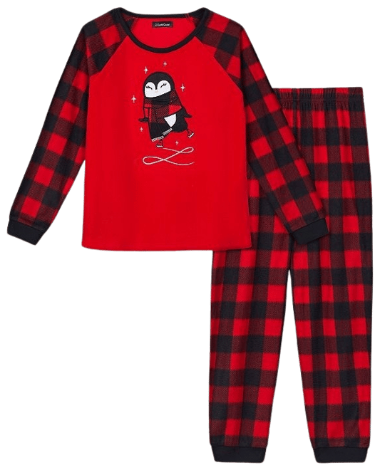 Women's Jammies For Your Families® Cool Penguin Top & Pants Pajama Set by  Cuddl Duds