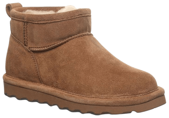 Bearpaw Women's Shorty Boots | Mushroom | Size 11
