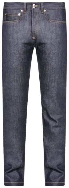 A.P.C. Petit Standard Straight Slim Fit Jeans in Indigo Stretch