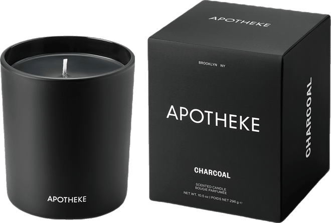 Charcoal Candle, 10.5 oz.