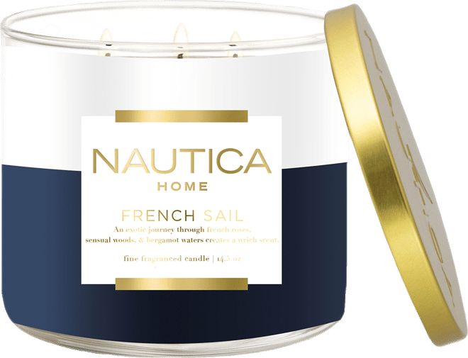 French Sail Candle, 14.5 oz