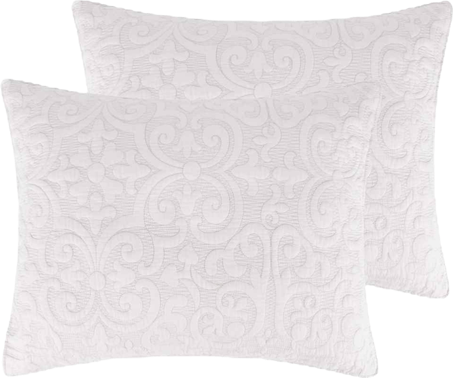 Sherbourne Quilted Stitch 2-Pc. Sham Set, King