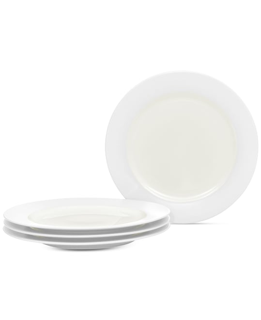 Colorwave Rim Dinner Plates, Set of 4
