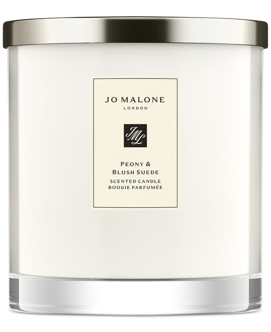 Peony & Blush Suede Luxury Candle, 88 oz.