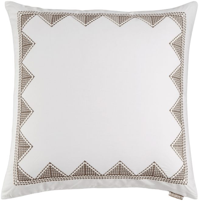Isla Embroidered Cotton Sham, European