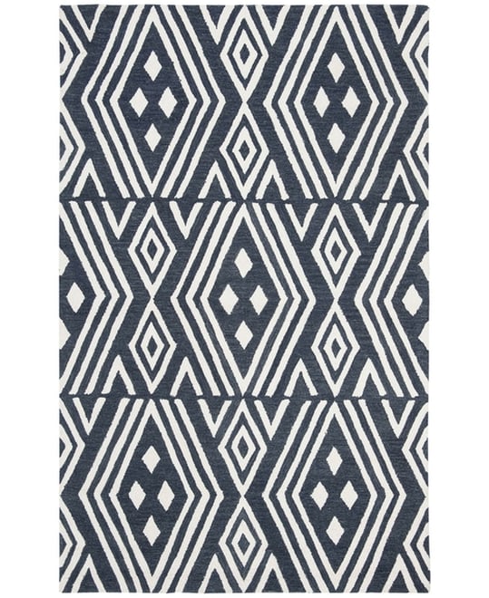 Imani Geometric LRL6609N Slate 8' X 10' Area Rug