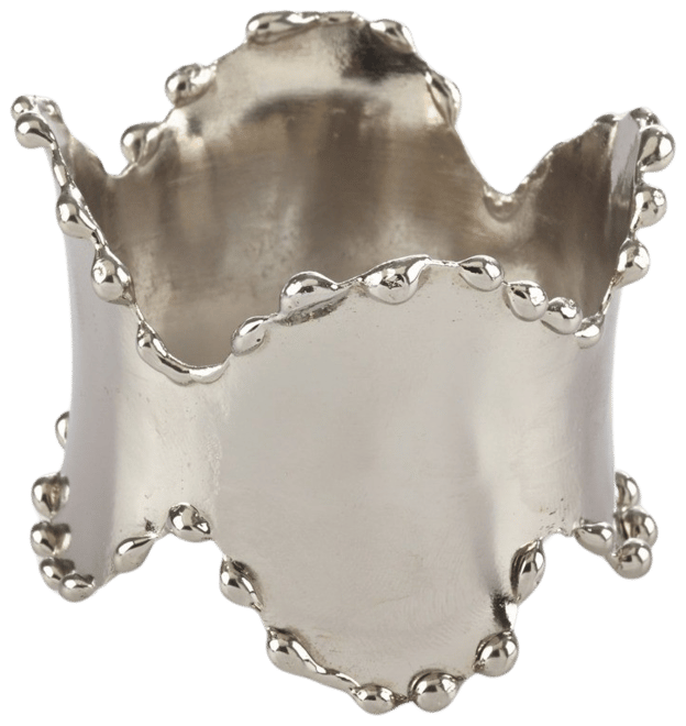 Napkin Ring Collection Classic Design Napkin Ring Set of 4, 2.5" x 1"