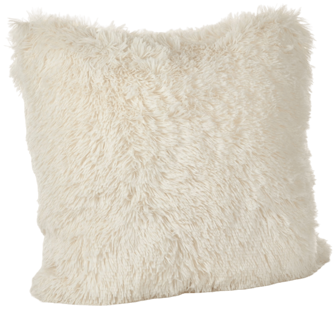 Saro Lifestyle Classic Faux Fur Decorative Pillow