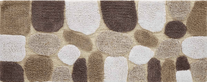 Pebbles Plush Bath Runner, 24" x 60"