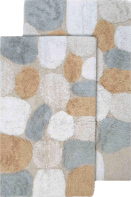 Pebbles 2 Piece Bath Rug Set