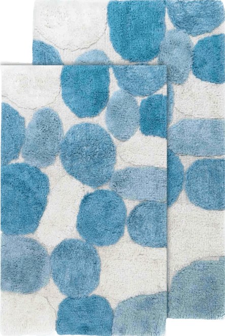Pebbles 2 Piece Bath Rug Set