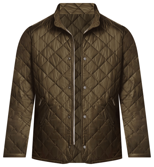 Barbour Winter Chelsea Quilted Jacket, Olive Green, S