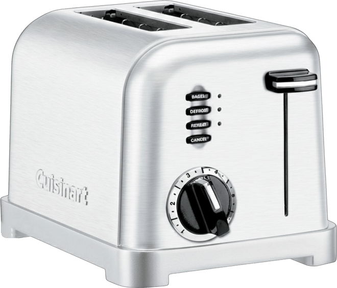 Cpt-160 Toaster, 2-Slice Classic Brushed Chrome