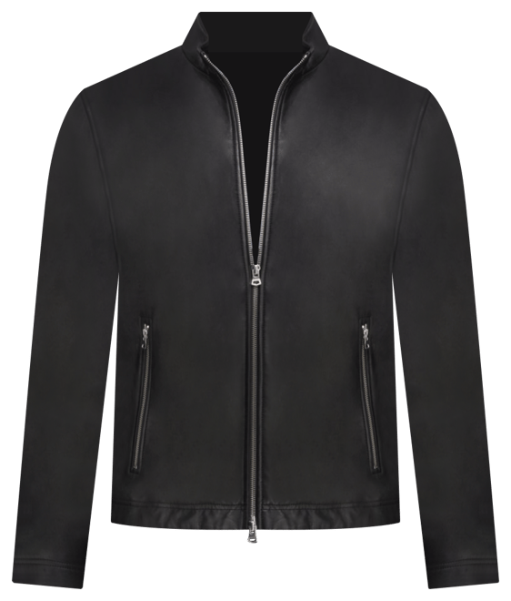 Theory Kelleher Morvek L Leather Jacket | Bloomingdale's