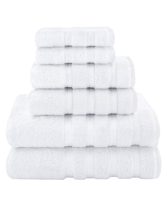 Edison 100% Cotton Luxury 6-Piece Towel Set