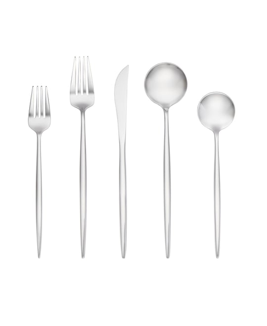 Skandia  Zephyr Mirror 20-pc Flatware Set, Service for 4