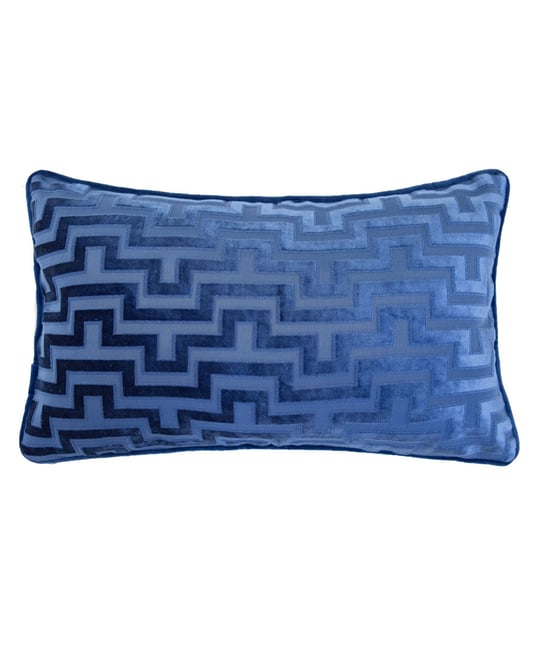 Jasmine Modern Maze Decorative Pillow, 12" x 20"