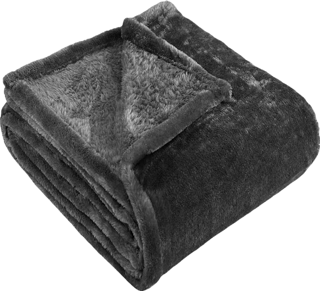 Wrinkle Resistant Plush Fleece Blanket, King