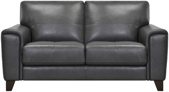 Brayna 65" Classic Leather Loveseat, Created for Macy's