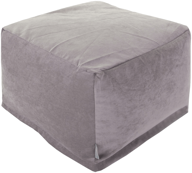Villa Ottoman Square Pouf 27" x 17"
