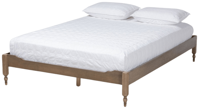 Laure French Bohemian Queen Size Bed Frame
