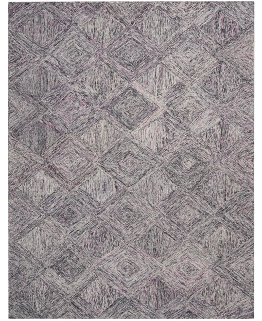 Interlock LNK01 Gray 8' x 10'6" Area Rug
