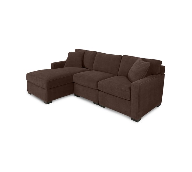 Radley 3-Piece Fabric Chaise Sectional Sofa, Created for Macy's