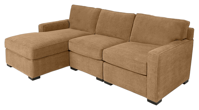 Radley 3-Piece Fabric Chaise Sectional Sofa, Created for Macy's