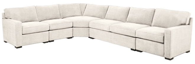 Radley 5-Pc Fabric Sectional with Apartment Sofa, Created for Macy's